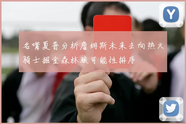名嘴夏普分析詹姆斯未来去向热火骑士掘金森林狼可能性排序